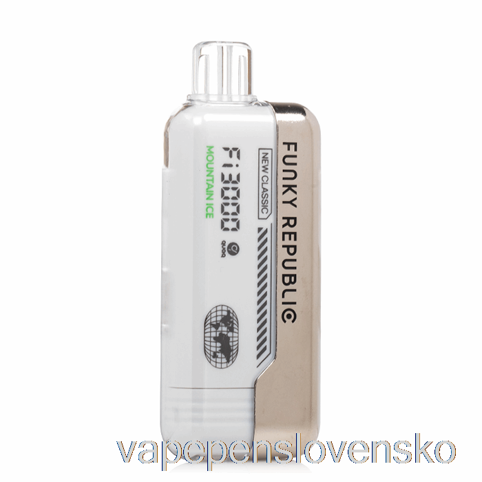 Funky Republic Fi3000 Jednorazový Horský ľadový Vape Shop Bratislava